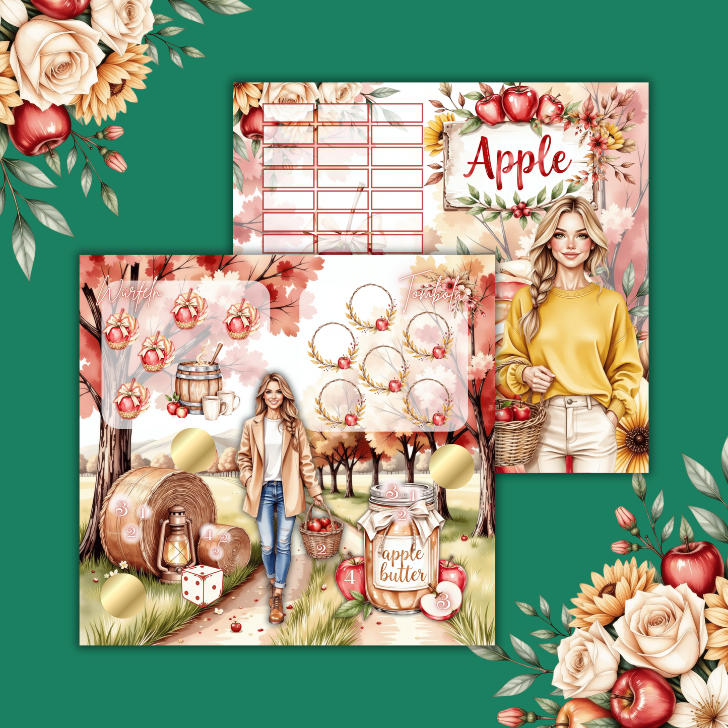 Apple Klappkarte