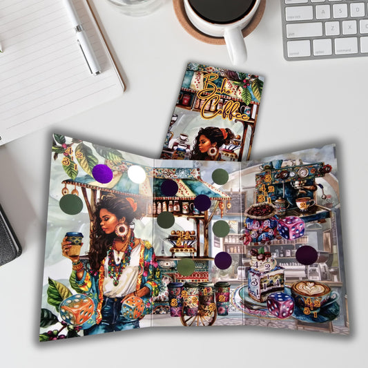 Boho Coffee Klappkarte