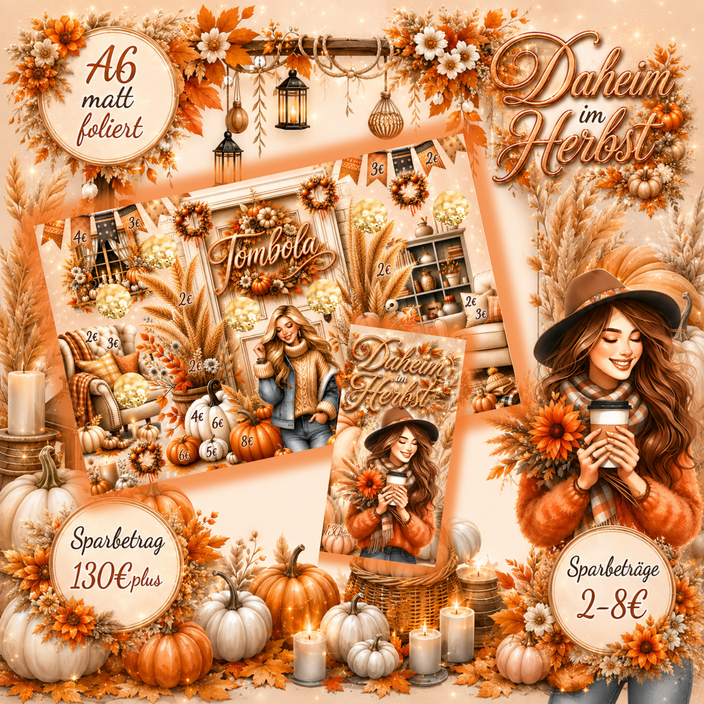 Daheim im Herbst (foliert)