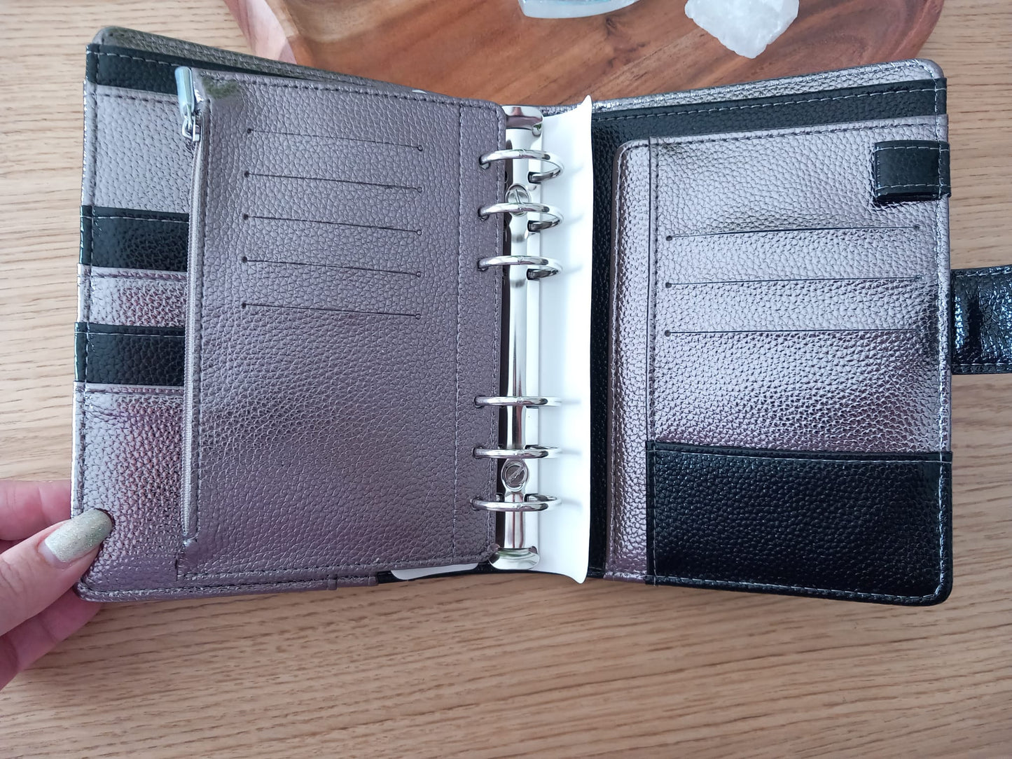Deluxe Binder grau-schwarz
