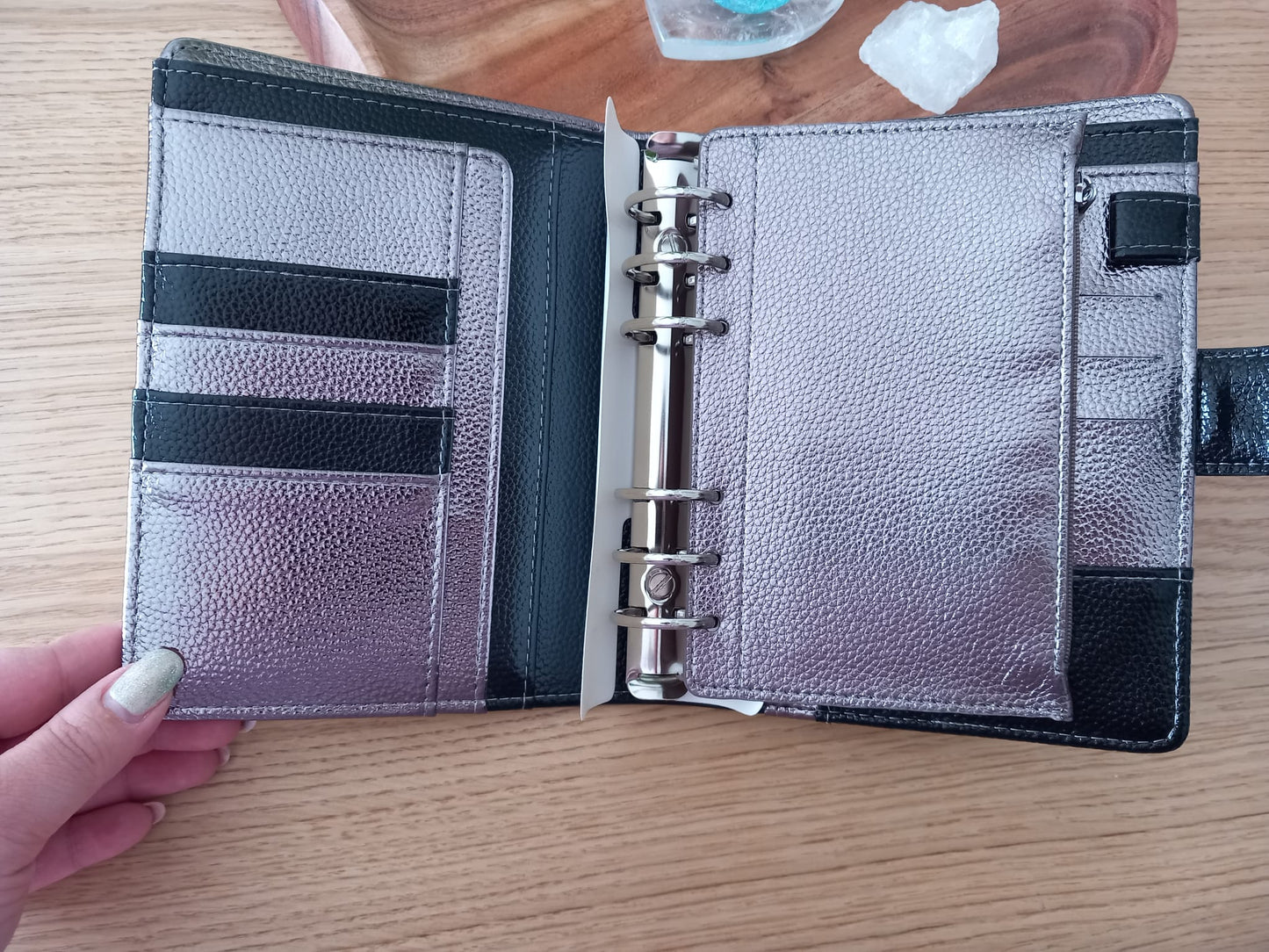 Deluxe Binder grau-schwarz
