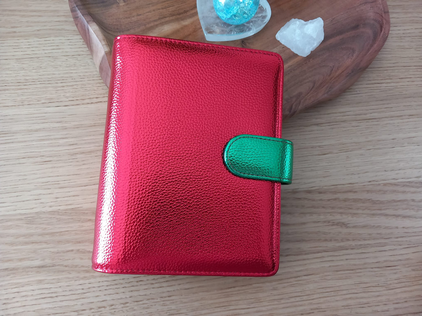 Deluxe Binder rot-grün