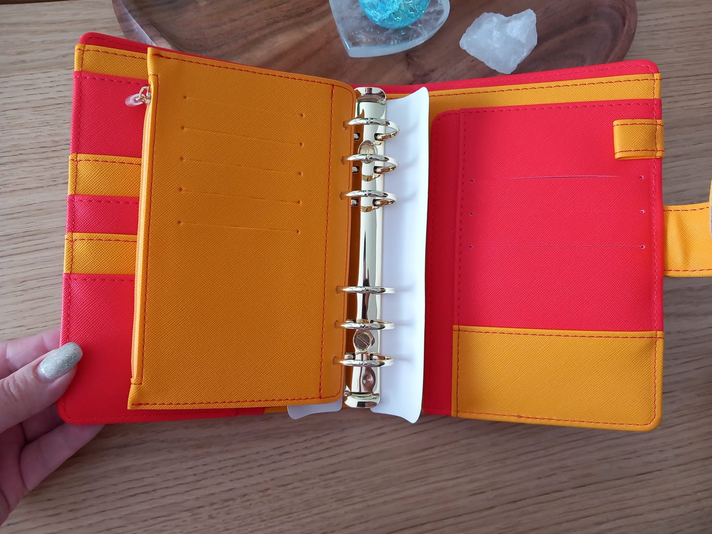 Deluxe Binder rot-orange