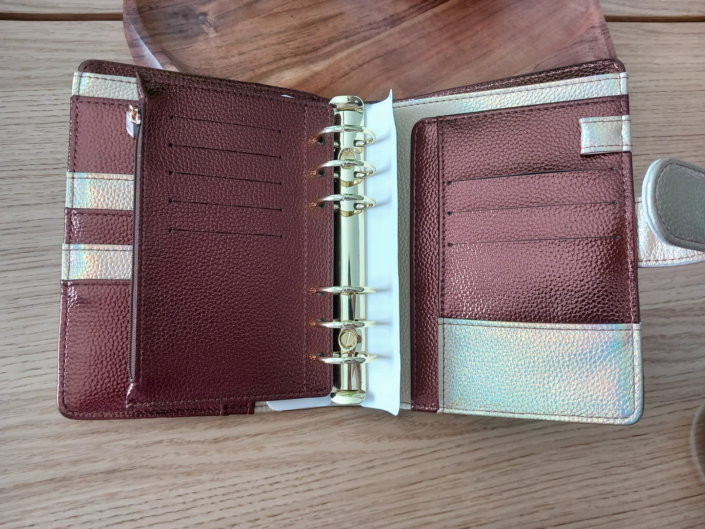 Deluxe Binder braun-creme