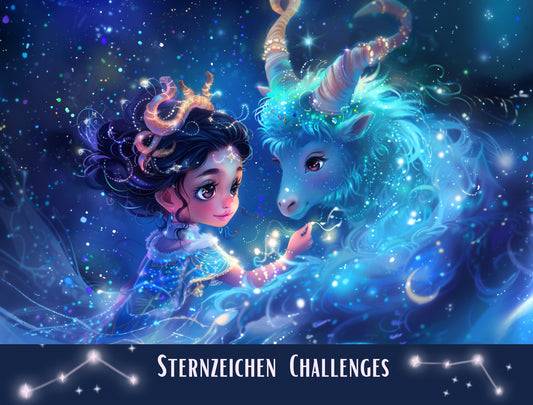 Sternzeichen Rubbelchallenge