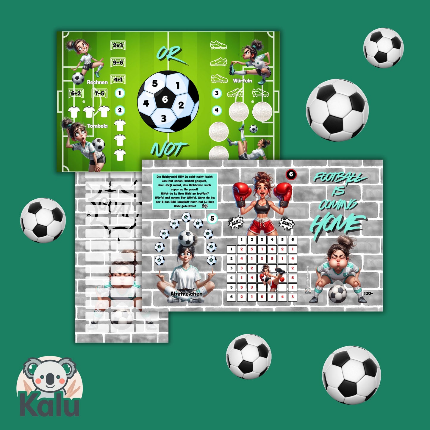 Football Is Coming Home (foliert)