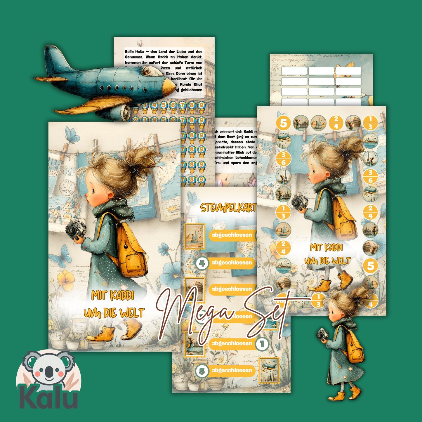 Sparspiel Mit Kaddi um die Welt (foliert)