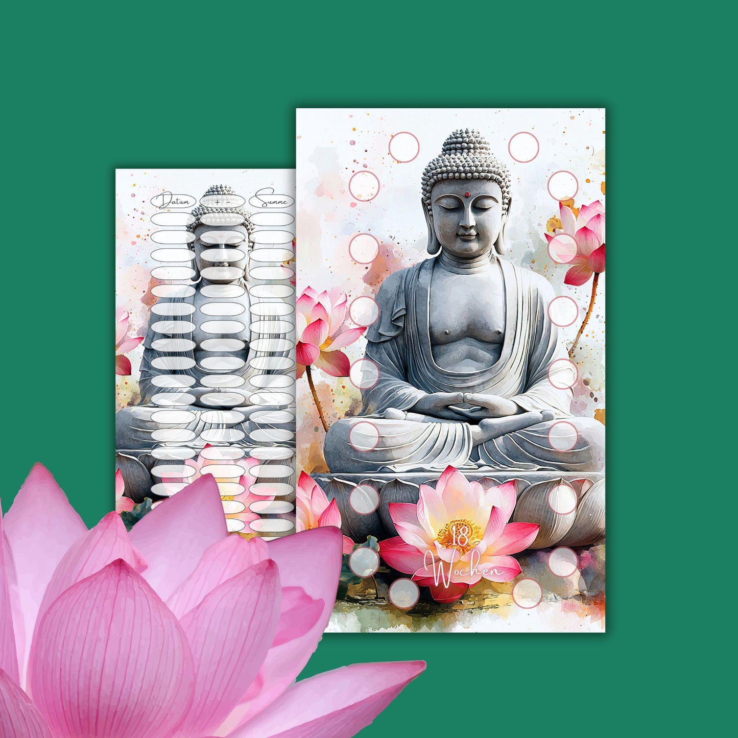 Buddha 18 Wochen Challenge (foliert)