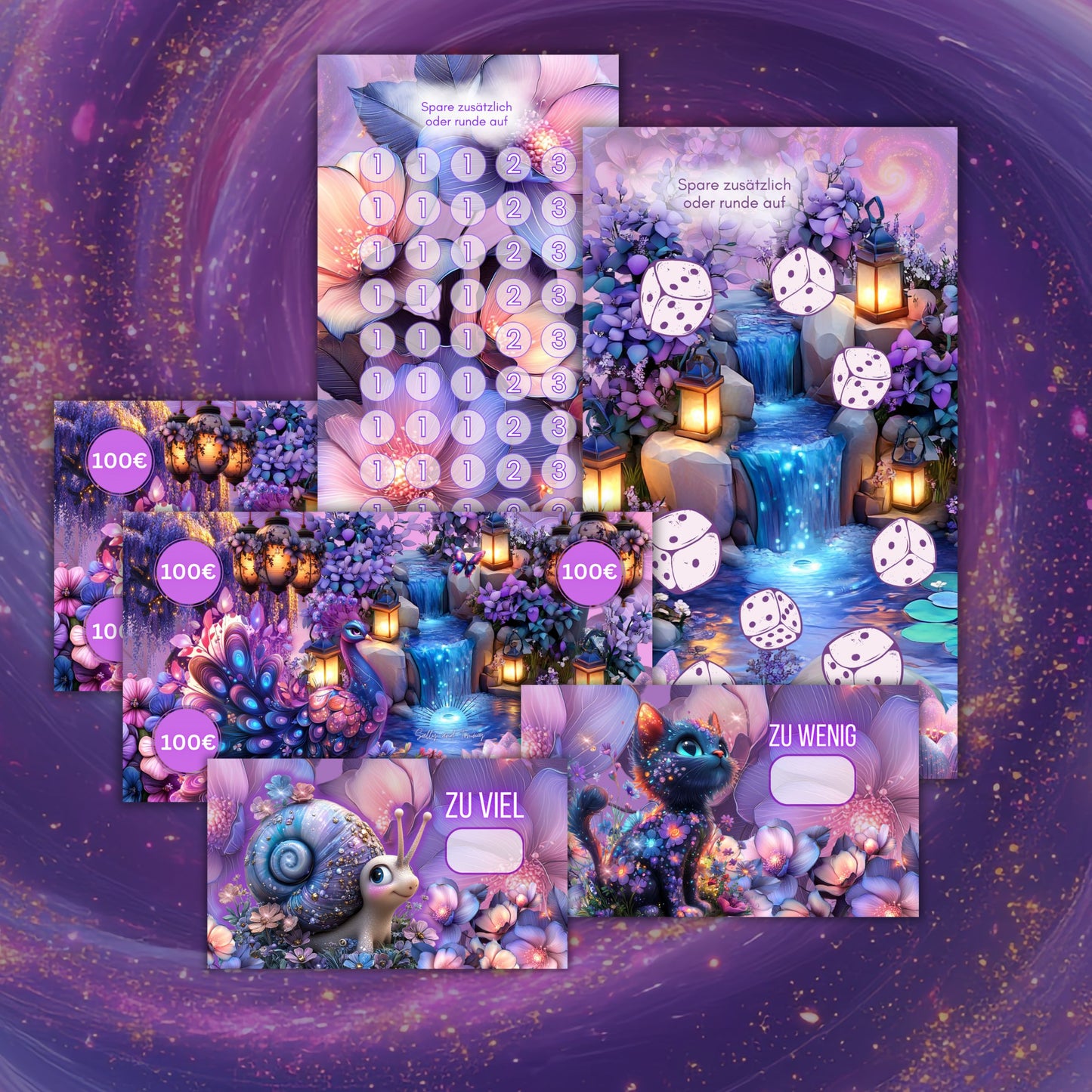 Mitternachtsgarten Mega Bundle A6