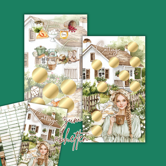 Cottage Mixchallenge zum abheften