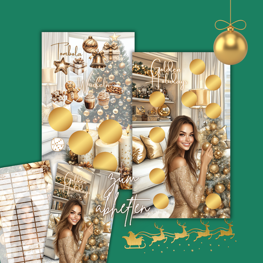 Golden Holidays Mixchallenge zum abheften
