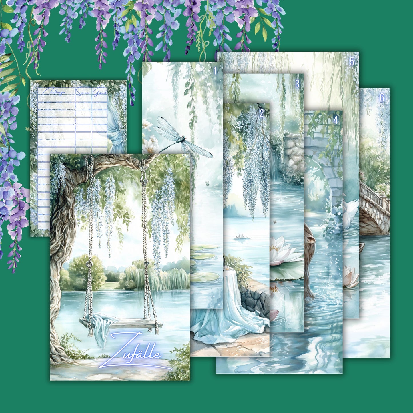 6er Register Zufälle Lake