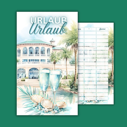 Set aus Deckblatt, Dashboard & Tracker A6