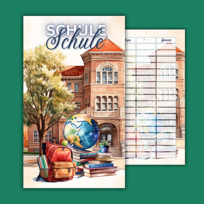 Set aus Deckblatt, Dashboard & Tracker A6