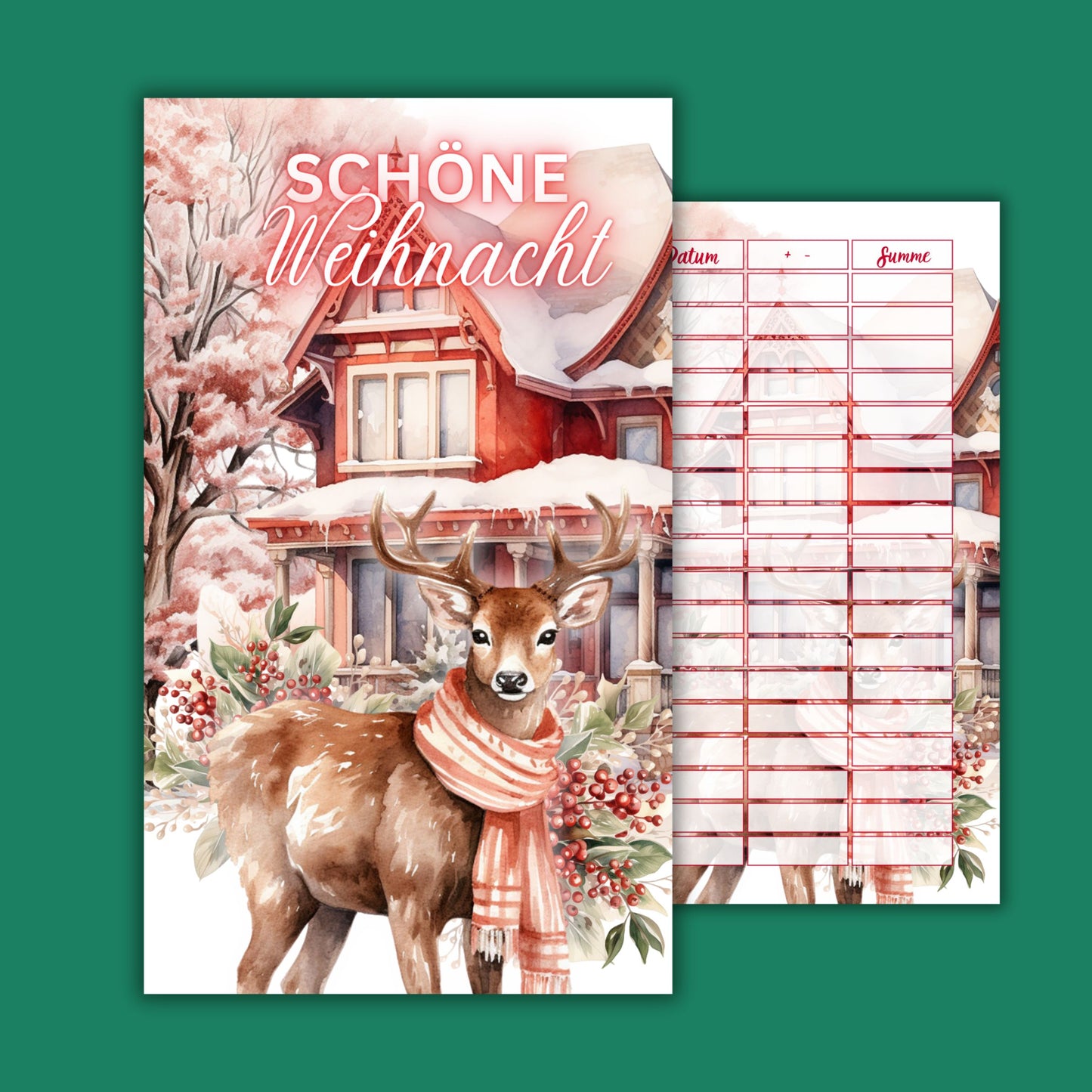 Set aus Deckblatt, Dashboard & Tracker A6