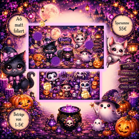 Boo City & Ghostly Fields (foliert)