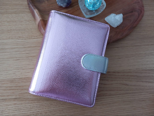 Deluxe Binder rosa-weiß