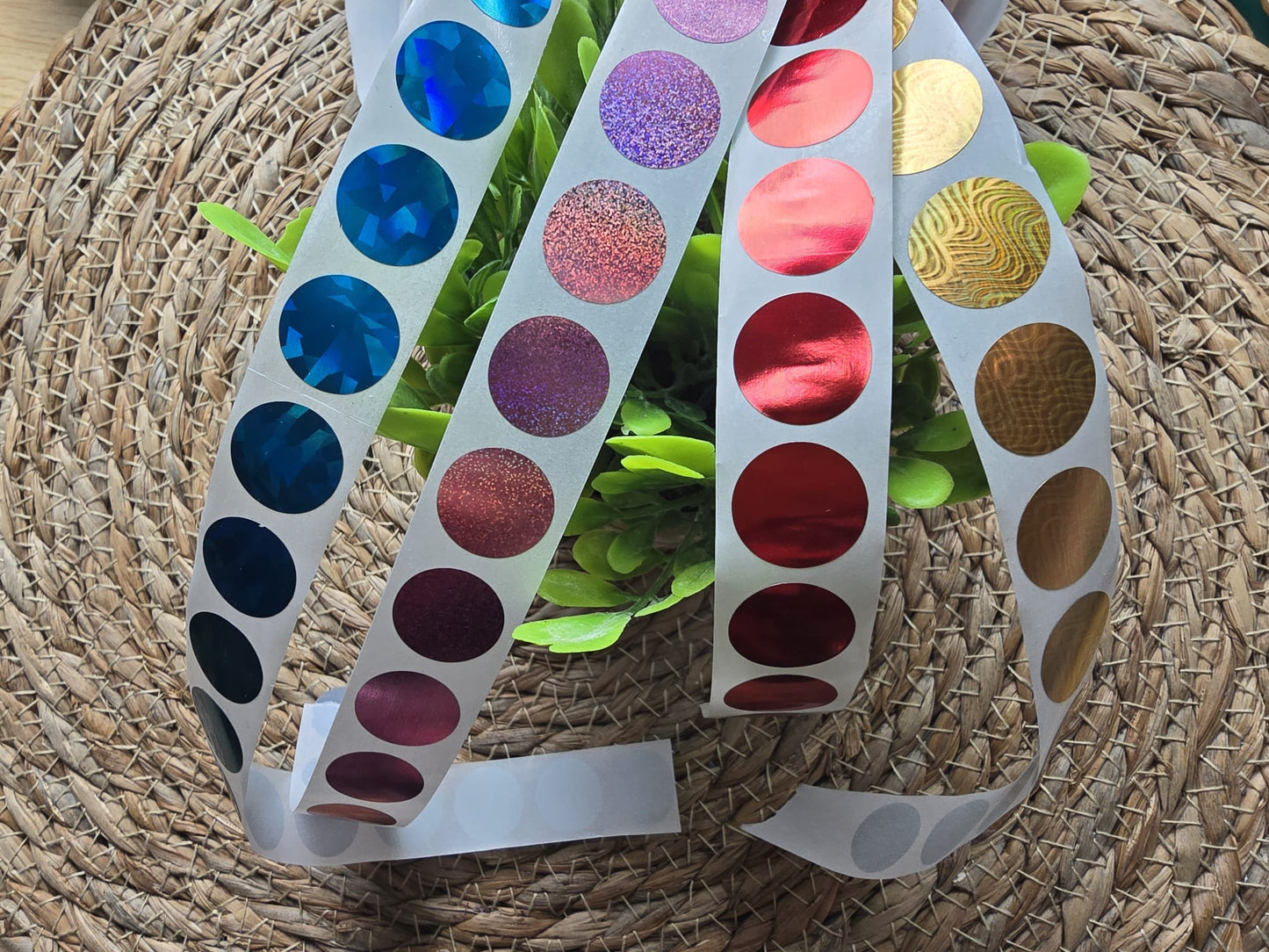 16mm Rubbelsticker 45 Stück je Packung
