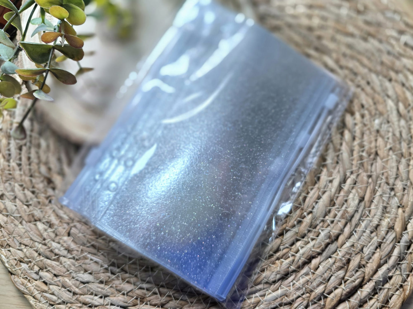 A6 Glitter Hüllen mit Zipper