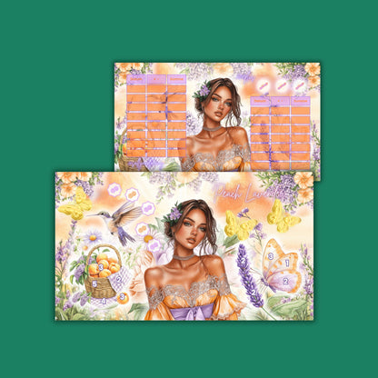 Peach Lavender (foliert)