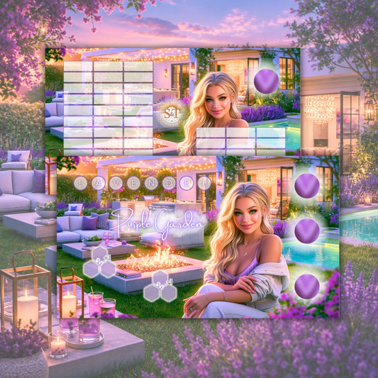 Purple Garden (foliert)