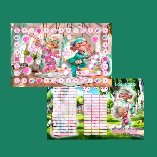 Biggi & Diddi Halten sich fit (foliert)