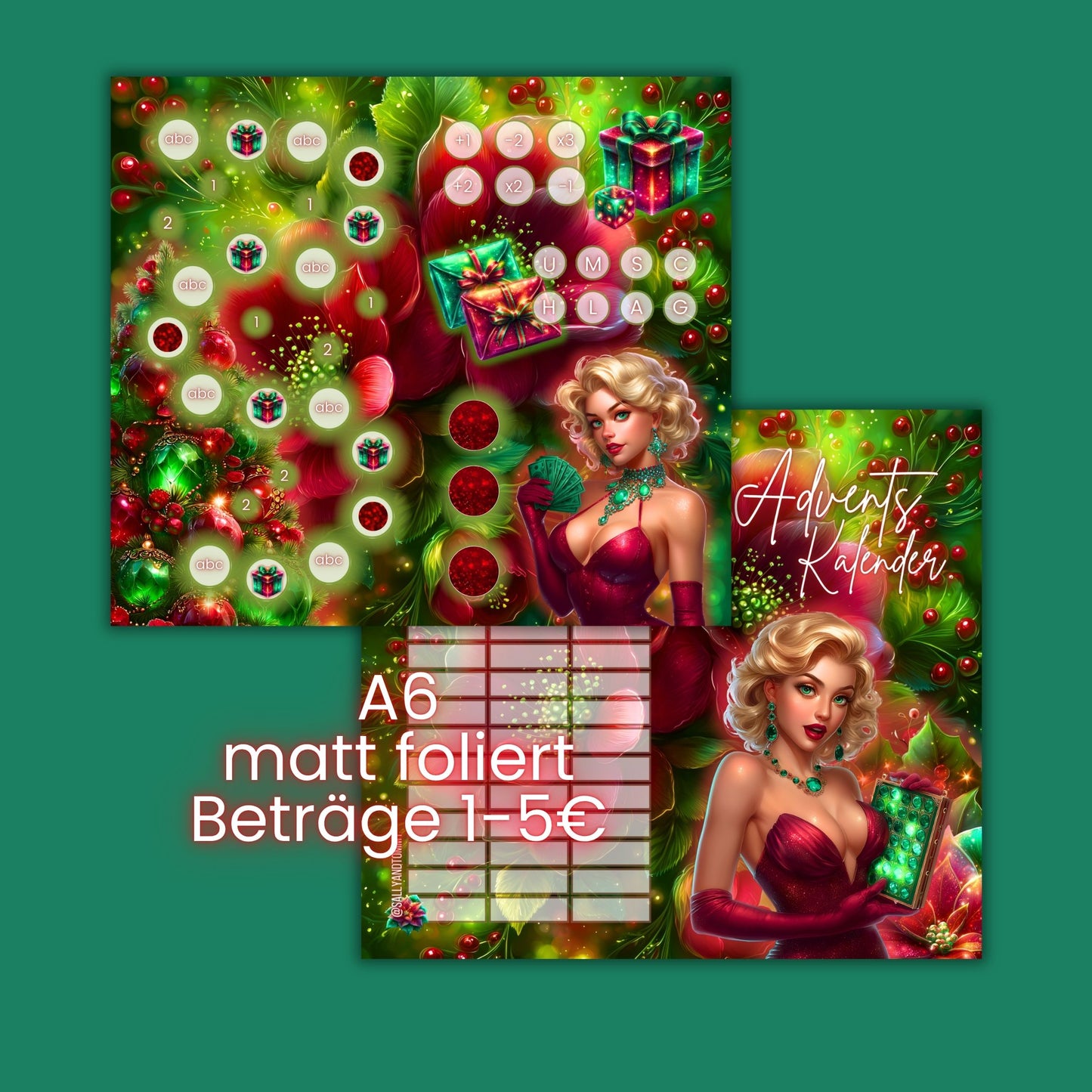 Adventskalender Sparer (foliert)