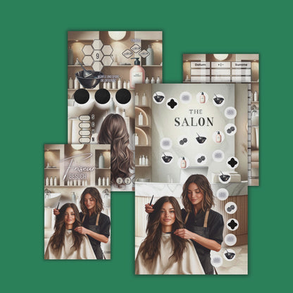 Friseur Besuch (foliert)
