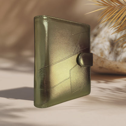 A6 Budget Binder – Gold Patchwork